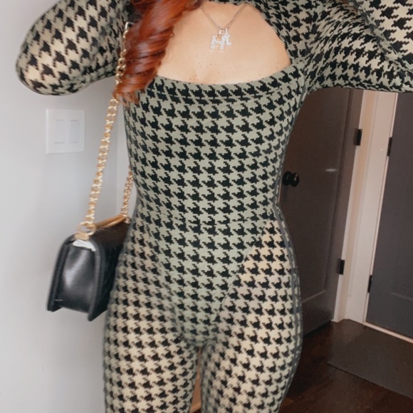 Ivy Park Houndstooth jumpsuit - Picture 4 of 8